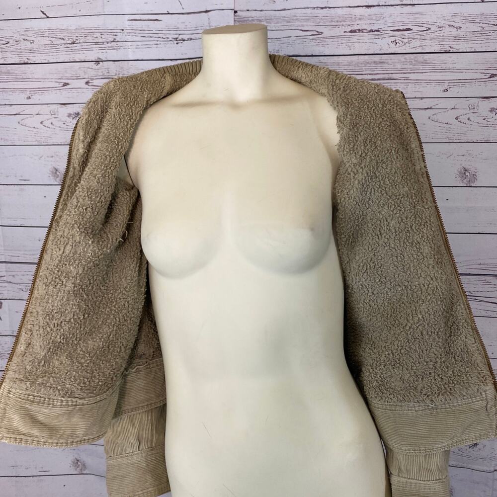Zara TRF Retro corduroy Jacket w/ long knit turtleneck size large - Picture 11 of 12